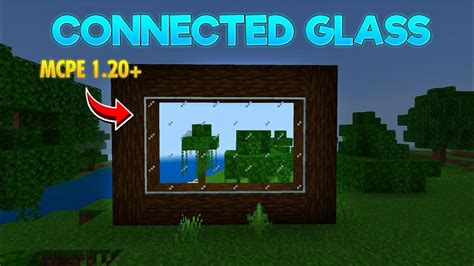 clear glass with connected textures! [16x] DISCLAIMER: To access Connected Textures you must have Optifine installed